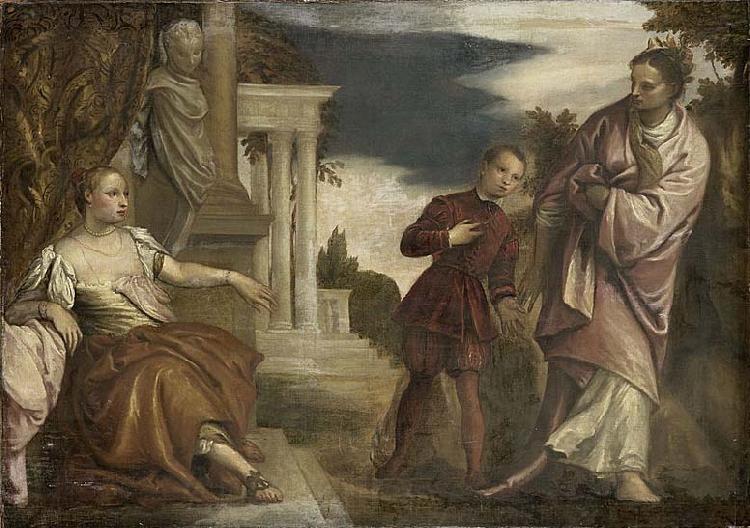 Paolo Veronese De keuze tussen deugd en hartstocht